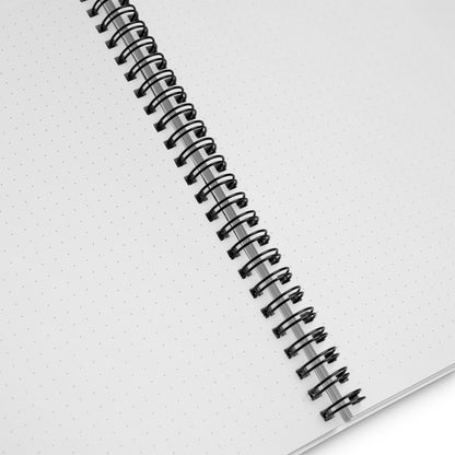 Traumlandschaft mit Pinto-Pferd - Spiral-Notizbuch